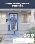 REOLINK 12MP PoE IP Caméra extérieure, 120° Caméra de sécurité à dôme grand angle pour la surveillance à domicile, détection de personnes/véhicules/animaux, 700lm Vision de la nuit couleur, 2 Bien parler, jusqu'à 512GB microSD Carte, RLC-1224A