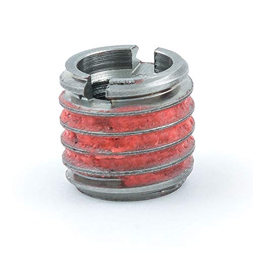 Image of E-Z Lok Externally Threaded Insert, 303 Stainless Steel /Metric, M14-2.0 Internal Threads, 7 /8 inch-9 External Threads, 17.45mm Length, Made in US
