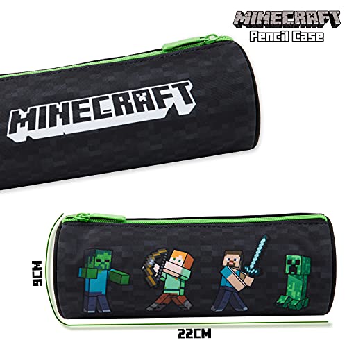 Minecraft Potlood Case, Kids Potlood Case, Jongens School Supplies, Minecraft Geschenken (Zwart) - Image 8