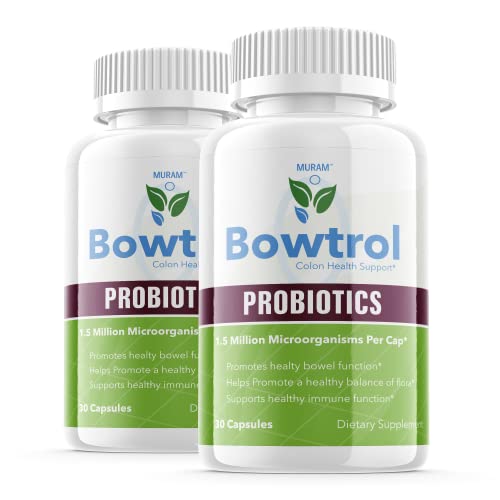 (2 Pack) Bowtrol Probiotics Colon Cleanse, Original Formula, 2 Month Supply