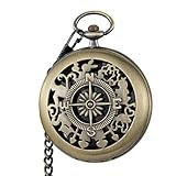 DOKRIN Bussole (Sport e tempo libero),Una mini bussola portatile in stile retrò, perfetta per la navigazione e la sopravvivenza all