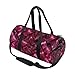 geometric crystal Wine magenta Luggage Travel Bag Sports Tote Gym Bag Hiking Multifunctional
