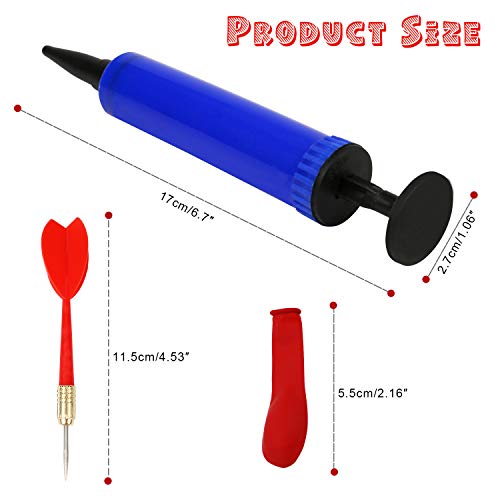 OOTSR 10pcs Dartpfeile Pfeile 500pcs Ballon Spiel Set – Bild 3