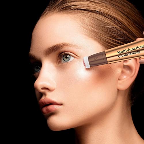 Bastão Iluminador,3 em 1 Iluminador Maquiagem e Blush Stick - O bastão de maquiagem iluminador versá