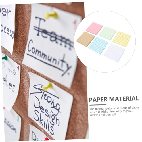 Bloc Notes Autocollants Multicolores pour Prise de Notes Rapide à l'École - 5