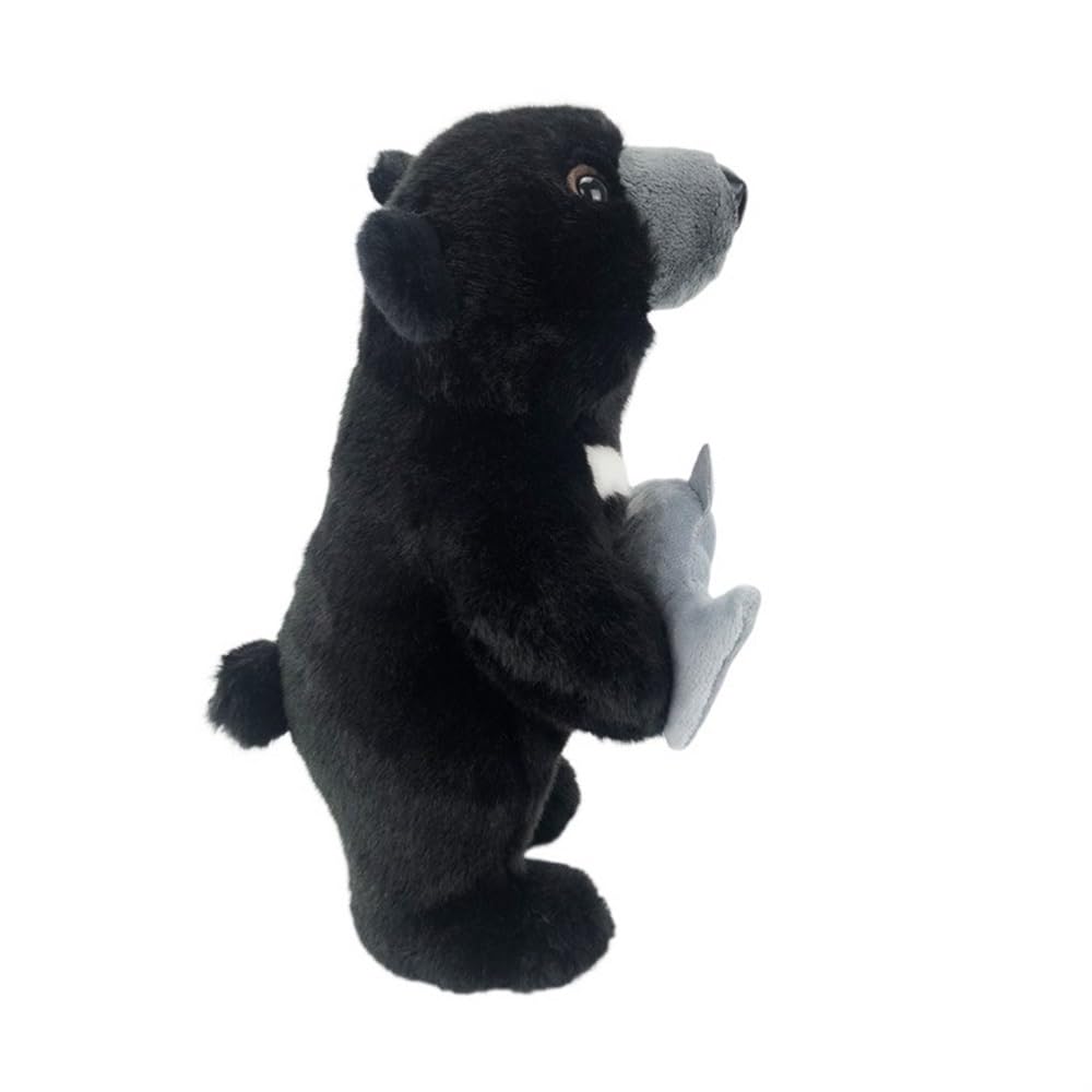 Amazon.co.jp: シミュレーションツキノワグマぬいぐるみかわいいクマ