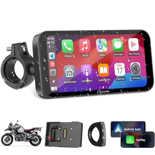 Kioball 6,86 Motorrad Bluetooth Tragbarer Bildschir Produktbild-Vorschau 7