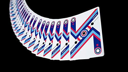 Miniatura 4 de Murphy's Magic Supplies, Inc. Riffle Shuffle - Juego de cartas de medio ladrillo (6 cubiertas) HYPER NEON