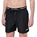 Produktbild Calvin Klein Herren Badehose Medium Double WB Lang, Schwarz (PVH Black), XL