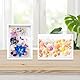 3D Bilderrahmen 20x29 cm, Objektrahmen Tiefer Bilderrahmen zum Befüllen Tiefer 3cm, Rahmen A4 für Fotos Bilder Hochzeitsstrauß Erinnerungsstücke DIY Kunstwerke (Weiß)