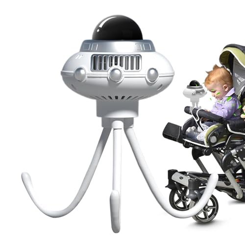 Sghtil Space Octopus Kinderwagenventilator