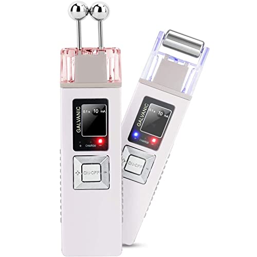 Image of Mini Portable Corded Electric Galvanic Microcurrent Eye Massager, Skin Firming Whiting Machine Wrinkle Dark Circles Puffiness Removal Fatigue Skin Lifting Relaxing Instrument