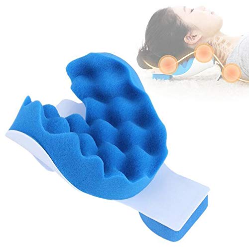 Life HS Sollievo Cuscino del Collo, della Colonna Vertebrale Cervicale Allineamento del Collo del Cuscino di Sostegno del Collo Spalla Muscolare Relaxer Supporto Relax per Massaggi
