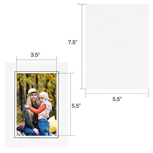 Golden State Art, Pack Of 25, 4X6 Paper Picture Frames With Easel, Paper Photo Frame Cards, Diy Cardboard Photo Frame (White With Silver Lining) #TOP7