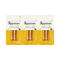 Applaws 100% Natural Cat Chicken Treat Soft & Chewy Sticks, Limited Ingredients Pet Food 6x4g