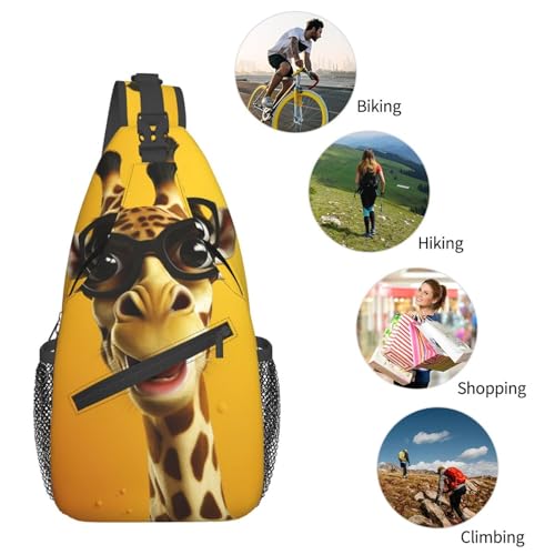 Mochila cruzada pequeña tipo sling para mujer y hombre miniatura 6