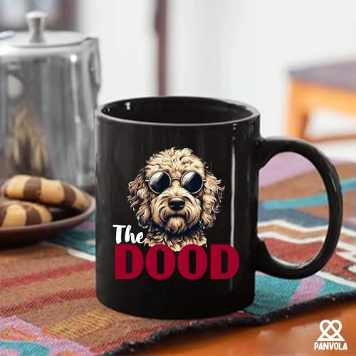 Panvola The Dood Goldendoodle Lover Gifts Dog Mom Mug 11oz Black by Panvola - Used condition - Image 5