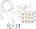 TEQIN Best Bedwetting Alarm to the Kids Night Time Moisture Sensor with Sound and Vibration for Potty Training Boys and Girls Easy Solutions Control Nocturnal Enuresis Alarm System