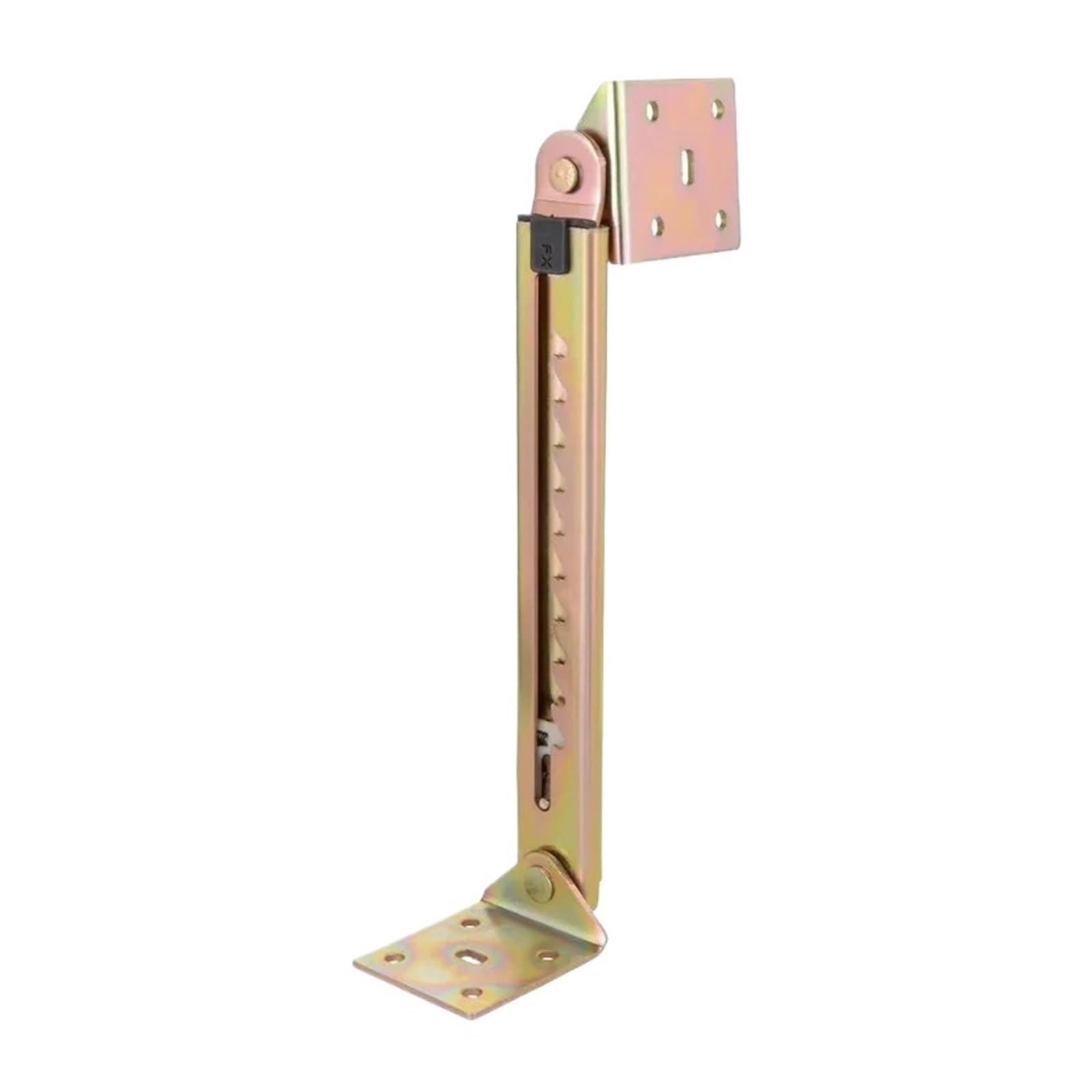 Sensumepb One Color 1 Pair Angle Lifting Rod Desk Hinge, 10 Gear Adjustable Angle Hinge With Bracket, Cabinet Door Lift Pneumatic Support Hardware