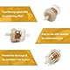 sourcing map 7mm Durchmesser Schlauch Magnetischer Motorrad Benzin Inline Gasöl Kraftstofffilter Reiniger