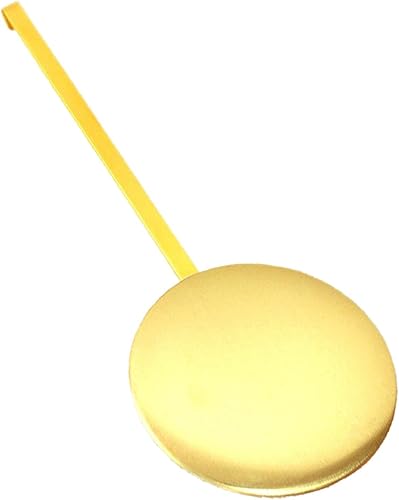 Miniatura 4 de Colaxi 1 pieza de repuesto de péndulo de reloj largo, reloj de pared de cuarzo para bricolaje, diámetro de 2.4 in, piezas de reparación de reloj de