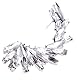 Happiness Boutique Damen Ear Cuff Ohrstecker Vintage | Strass Damen Ohrklemme Silber Ohrring nickelfrei