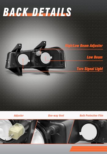 2003–2024 Chevy Express & GMC Savana Headlights | OEM Replacement Assemblies - Image 5
