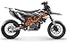 ARider Decorazione (adesivo) per KTM 690 SMC-R 2019-2022 | Classic Edition (grigio)