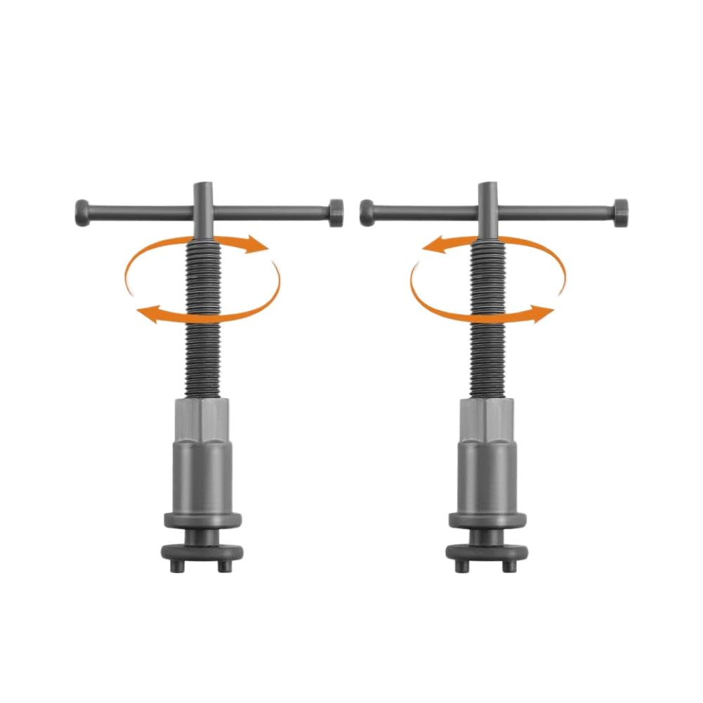 Kit di Attrezzi per Pinza Freno a Disco da 35 Pezzi. Strumento per compressore Pinza a pistone