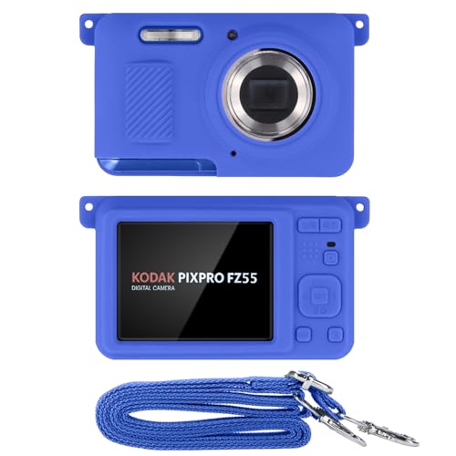 Baval �V���R�[���J�o�[�P�[�X Kodak PIXPRO FZ55 16MP CMOS�Z���T�[�f�W�^���J�����p (�u���[�P�[�X)