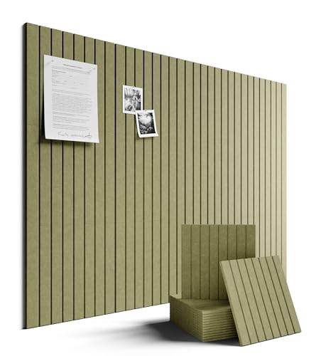 Fluxynara 48" x 36" Large Felt Bulletin Board, Seaweed