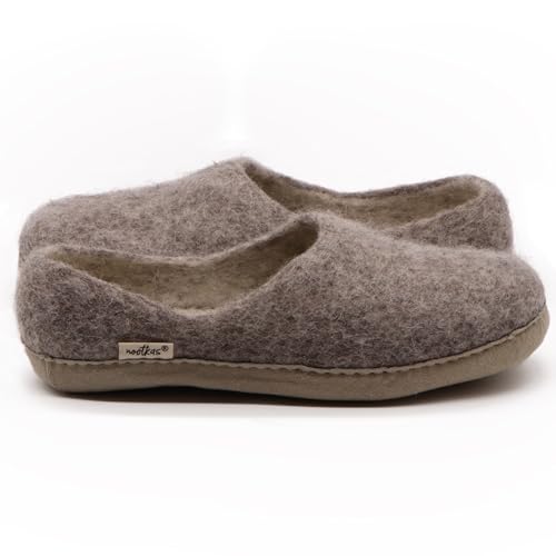 Nootkas Women's Felted Merino Wool 'Victoria' House Shoe3