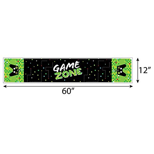 Big Dot of Happiness Game Zone - Petite Pixel Video Game Party or Birthday Party Paper Table Runner - 12 x 60 inches 3 41UEcpcRJJL
