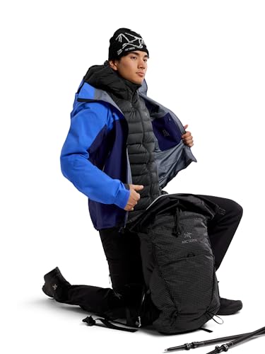 Image of Arc'teryx Cerium Hoody, Men's Down Jacket | Packable, Insulated Men's Winter Jacket with Hood | Black, X-Large