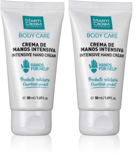 MARTIDERM - BODY CARE - CREMA DE MANOS INTENSIVA (Paquete de 2)