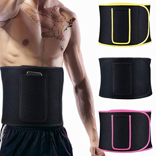 Waist Trainer for Women and Men -Sauna Belt, Lumbar Support Belt Comfortable Phone