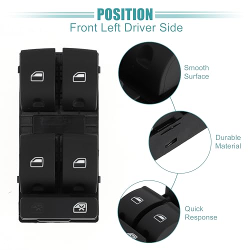 Interrupteur commande de fenêtre Audi A4 8ED959851 lève-vitre R8