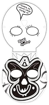 Paperback RUDITOS, MASCARAS PARA COLOREAR [Spanish] Book