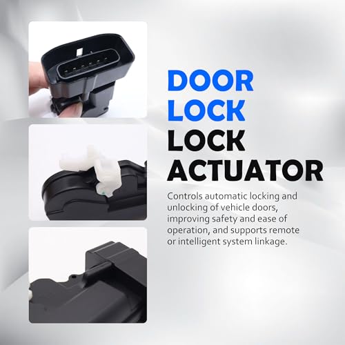 Image of HiSport Driver Side Door Lock Latch Actuator Front Left 69120-06010 Compatible with Toyota Avalon 2000-2004, Sequoia 2001-2007, Solara 1999-2002, Tundra 2004-2006