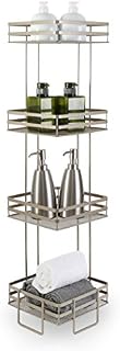 BINO 'Lafayette' 4-Tier Square Spa Tower, Nickel