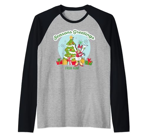 T-shirt raglan Mickey Disney pour éviter le pull de Noël trop chaud et inconfortable