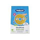 Con aceite de oliva Smileat - Galletas Ecológicas de Espelta y Fruta, Ingredientes Naturales - A Partir de los 6 Meses - 220g