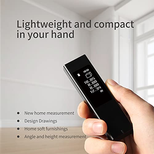 Mashem ATuMan 40m Medidor de distância digital a Mini rangefinder portátil Medidor de distância Medi