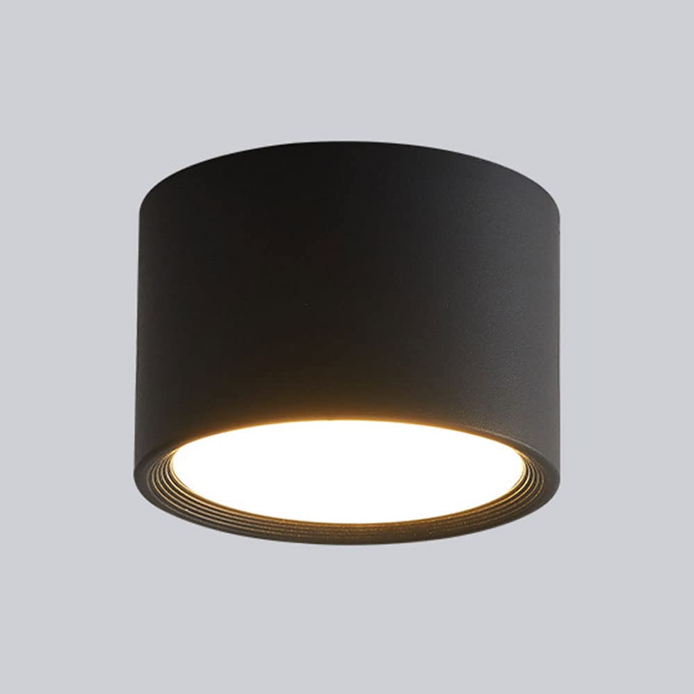 Plafonnier LED anti-éblouissant cylindrique pour sublimer votre couloir et salon moderne