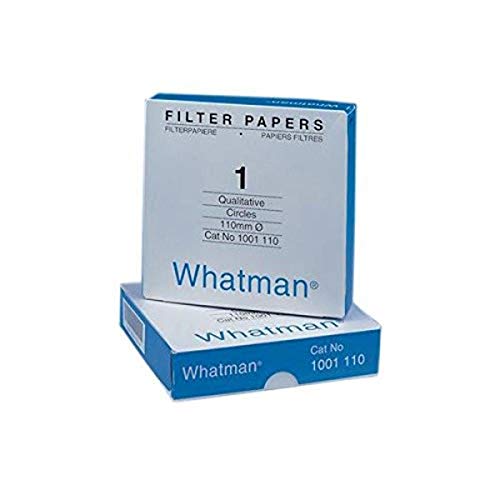Whatman 1541-150 541 Ashless Quantitative Filter Paper, 20-25um, 15cm; 100/Box