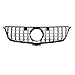 Produktbild N/A Premium ABS Kühlergrill Mercedes Benz ML Klasse W166 AMG GT R 2012-15 ML300 ML320 ML350 ML400 ML450 Emblem Gitter silberfarben