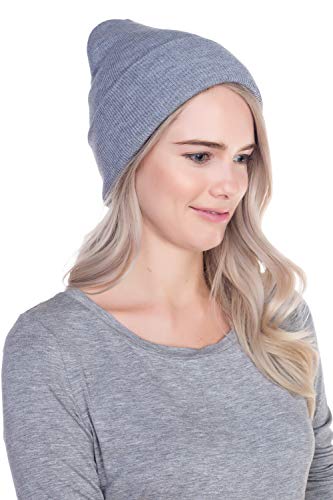 Image of Top Level Beanie Men Women - Unisex Cuffed Plain Skull Knit Hat Cap