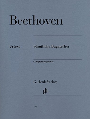 Miniatura 2 de Beethoven Complete Bagatelles Multilingual Edition Piano Solo Sheet Music Collection Authentic Transcriptions of Classical Works Advanced Piano