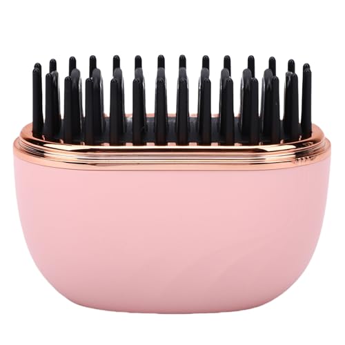 Cepillo alisador recargable portátil Diyeeni rosa miniatura 3