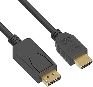 Cable Central LLC 3Ft DisplayPort to HDMI 4K/30Hz 30AWG - 3 Feet